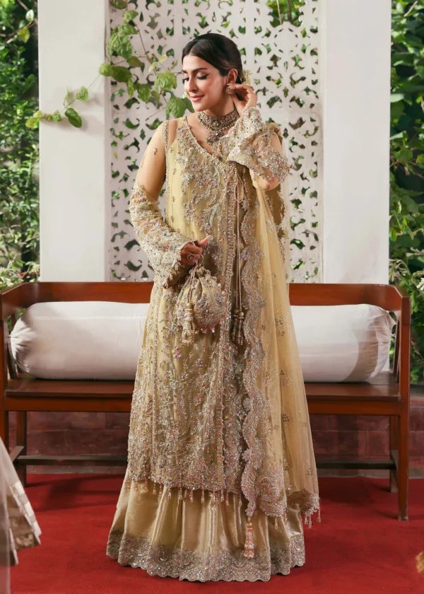 Buy Formal dresses pakistani brands at Mashaim