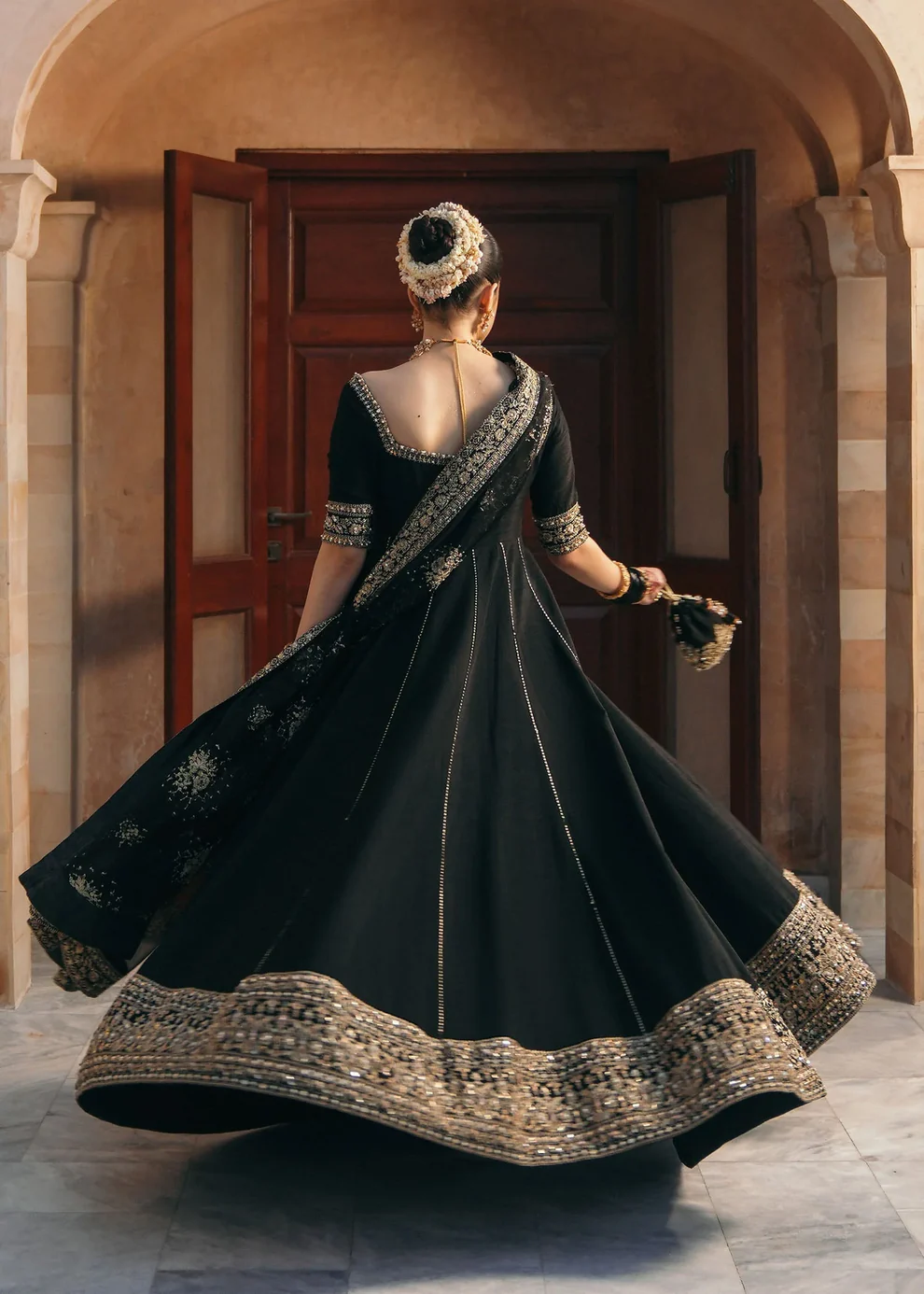 black maxi